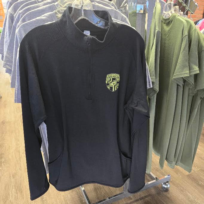 Sport Tek 1/2 Zip Subdued Patch