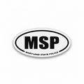 MSP Oval Magnet