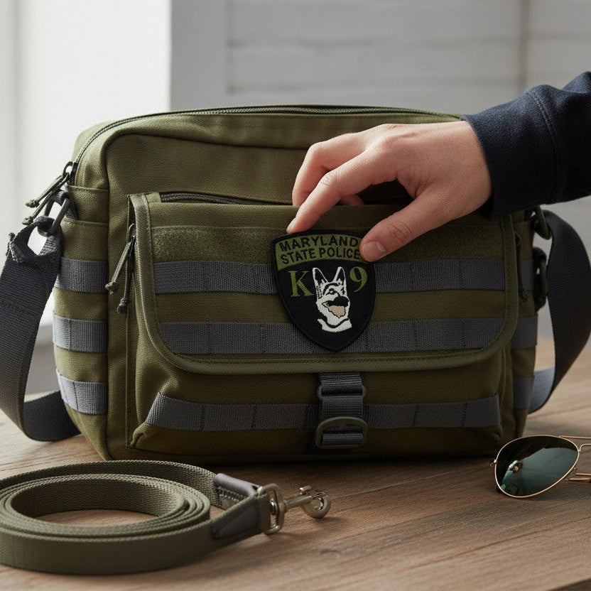 Traditional MSP K9 Patch with NO velcro