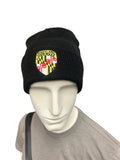 Blk Knit Cap - Traditional Shld