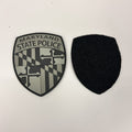 PVC subdued patch with velcro