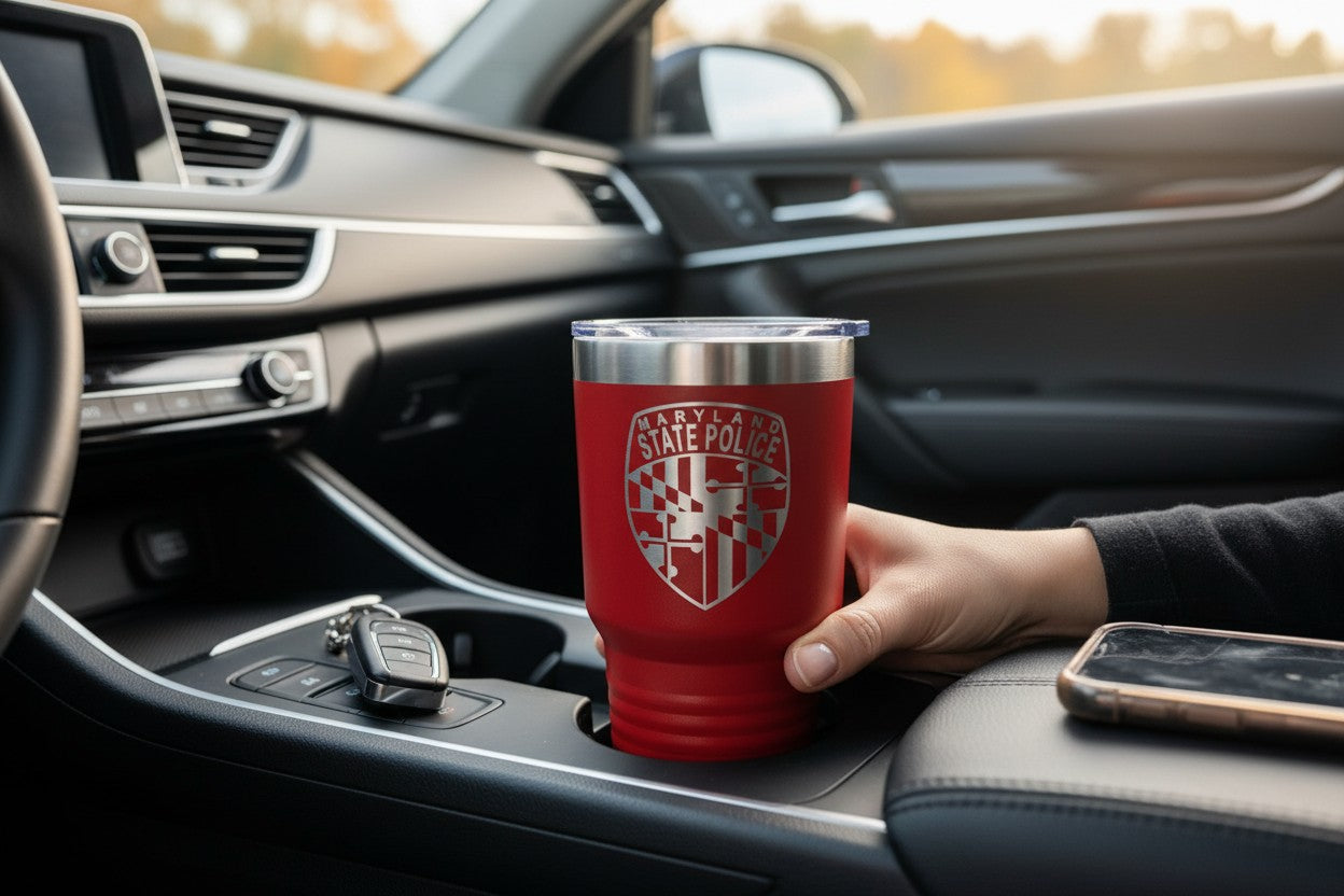 30 oz Tumbler w Shield