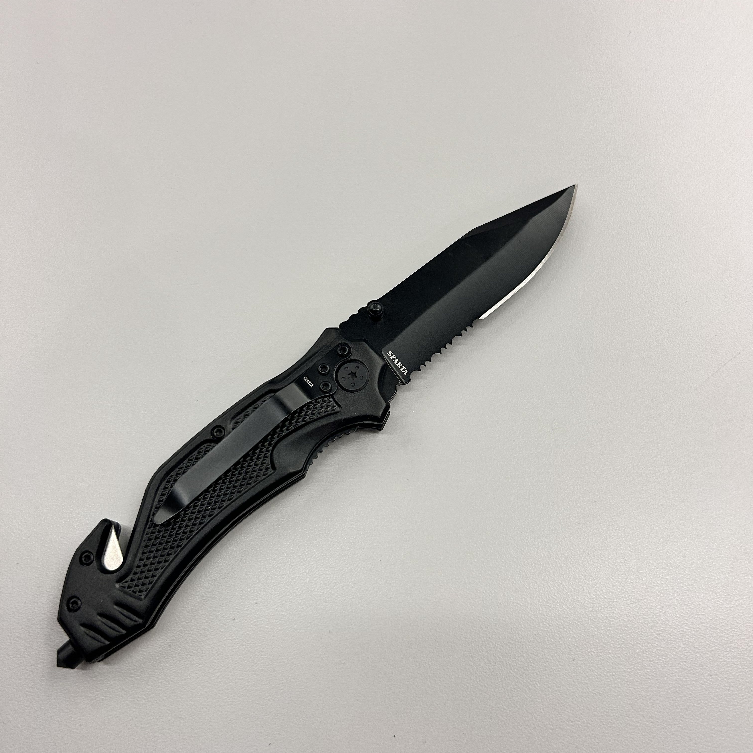 Lock Blade Rescue Tool w/Badge
