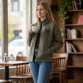 Woman's Quilted Full zip jacket