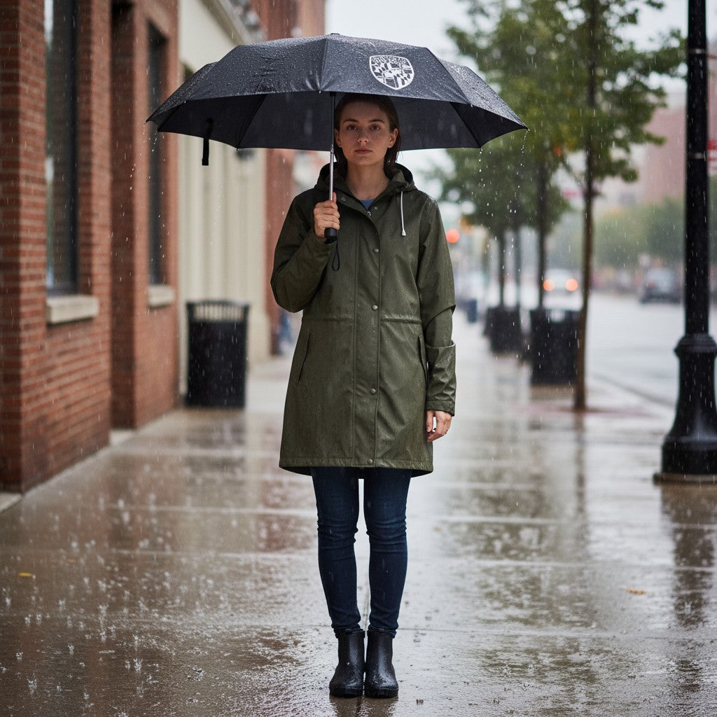 Black umbrella