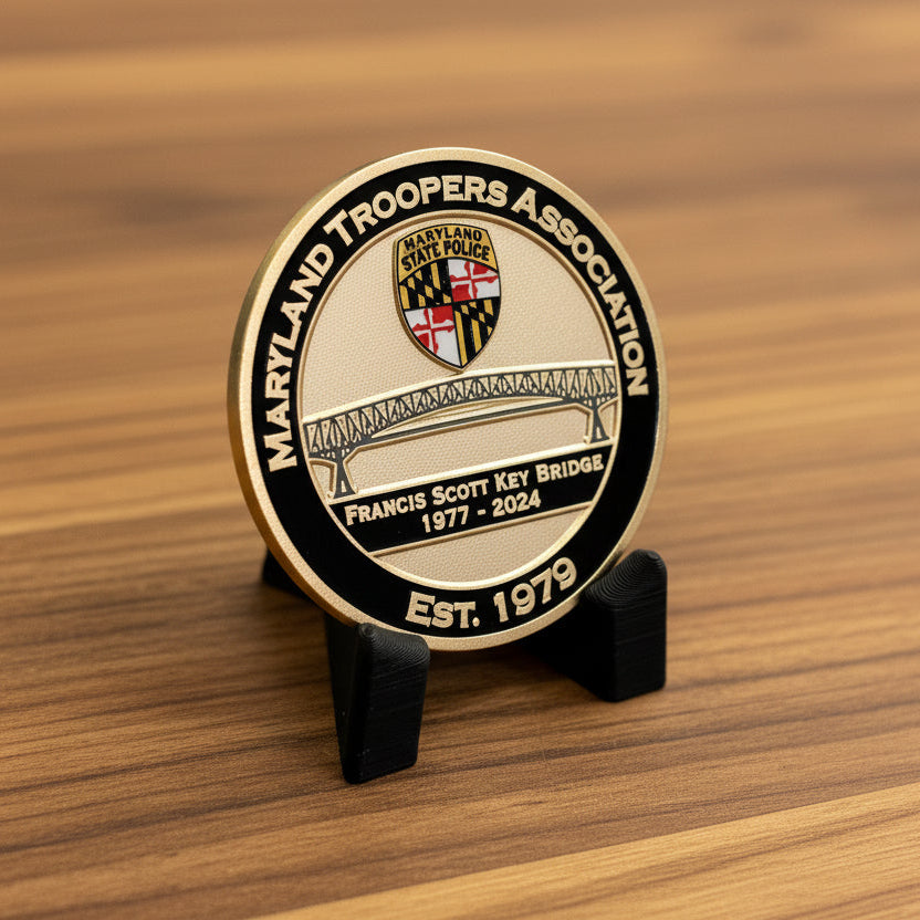 Challenge Coin 2024 Key Bridge