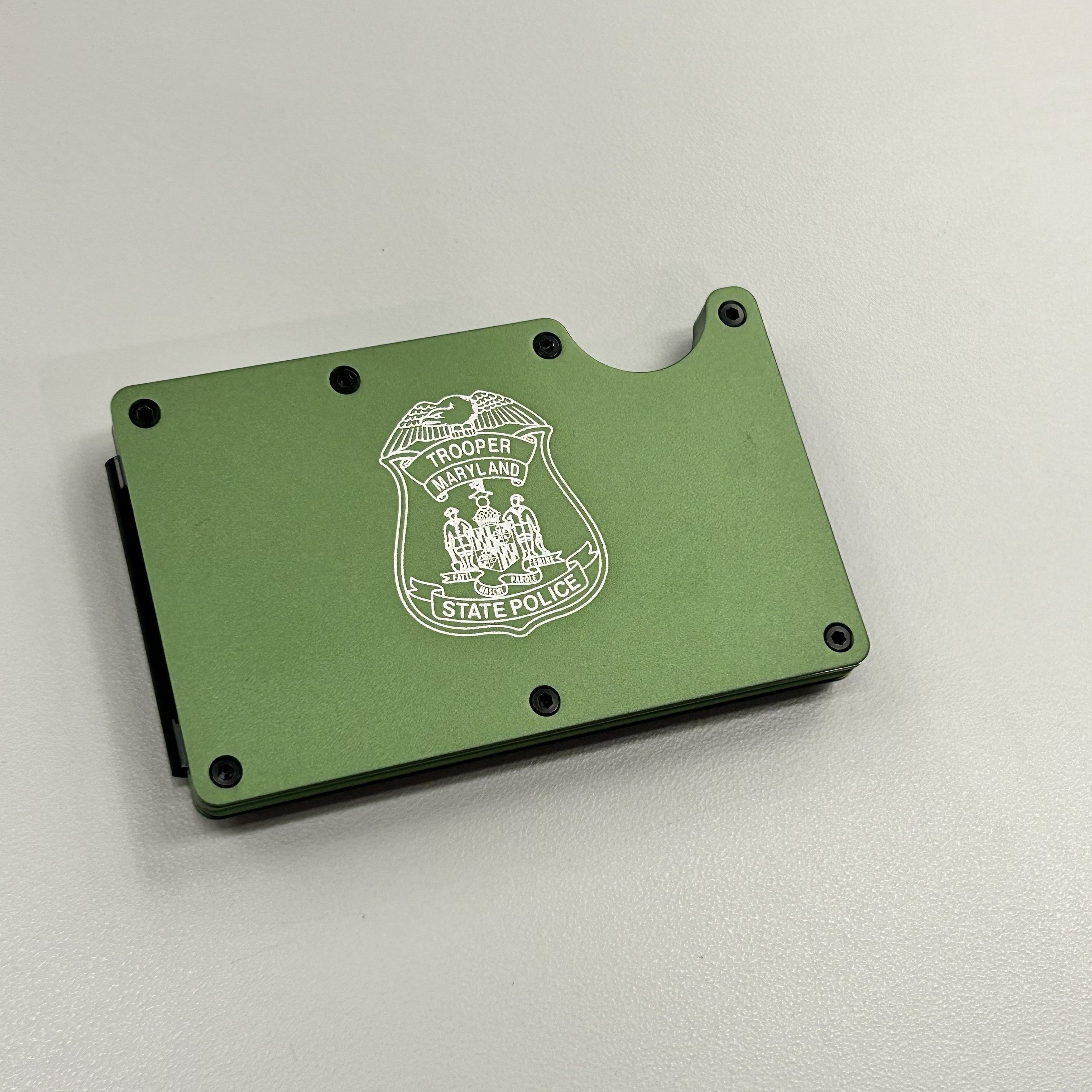 Green Alum Wallet