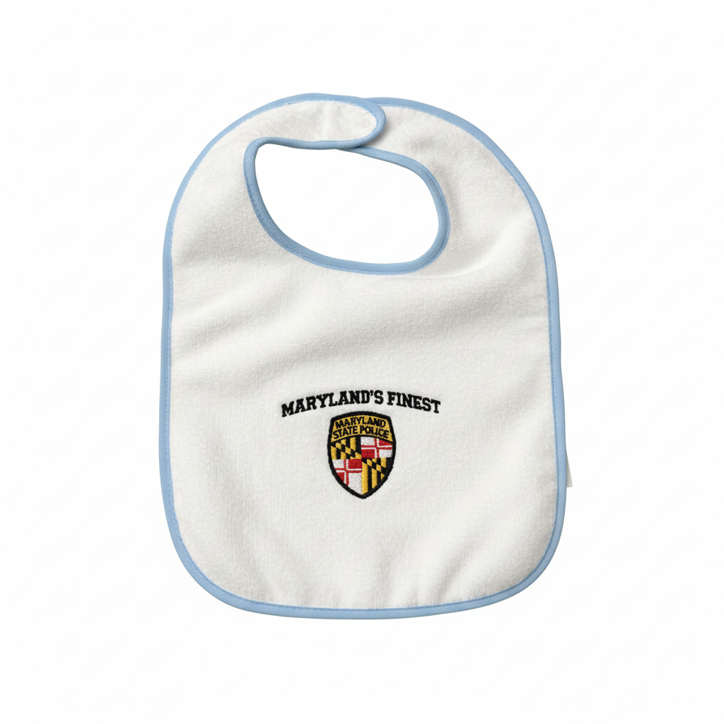 Embroidered Bib