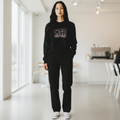 Women LS purple splat shirt