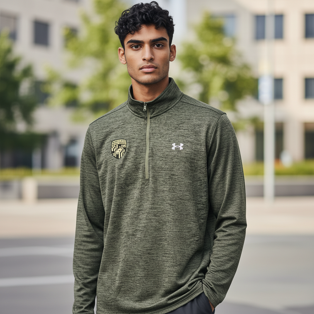 UA Tech LS 1/2 zip pull over