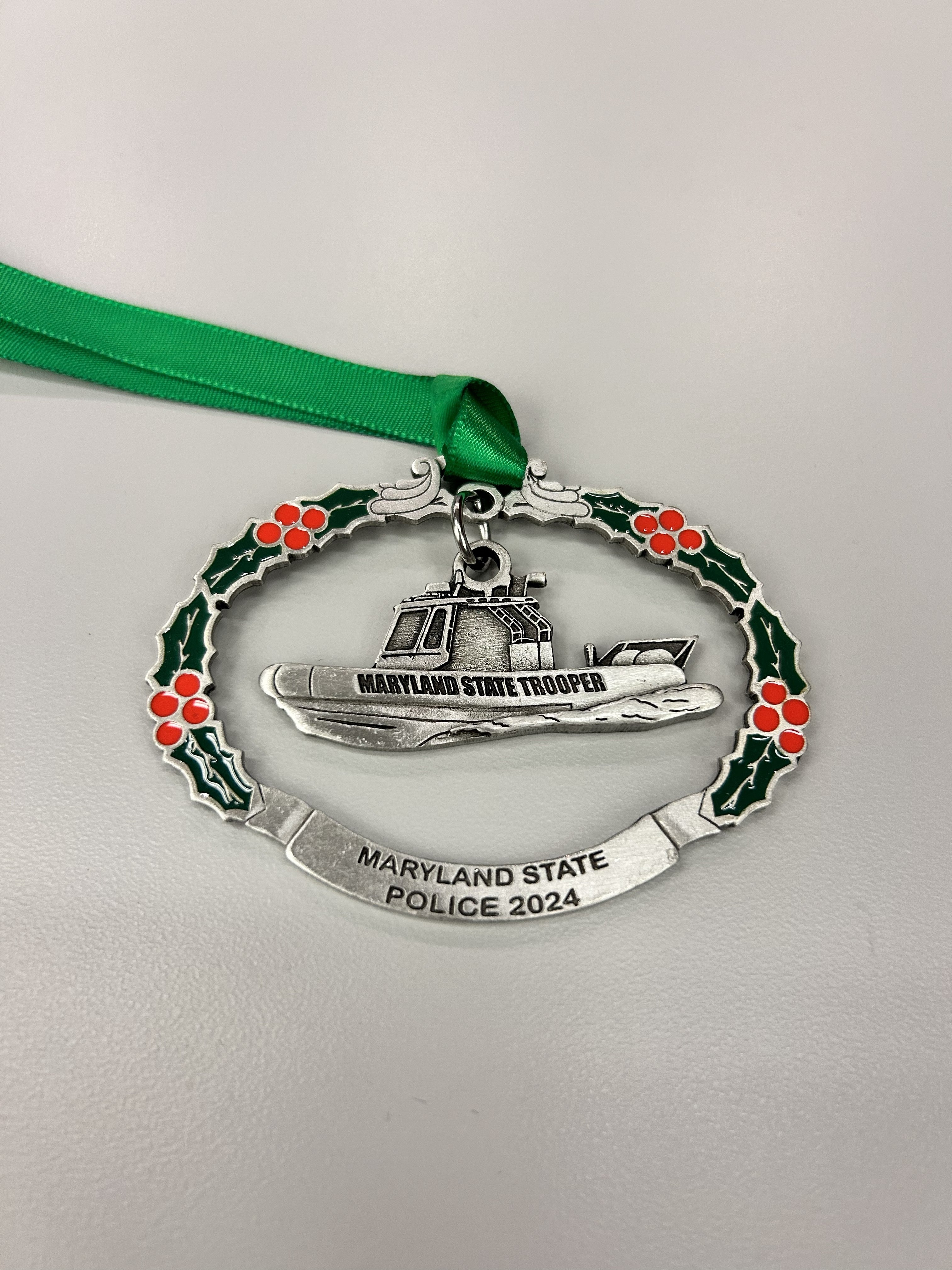 Scuba boat ornament 2024