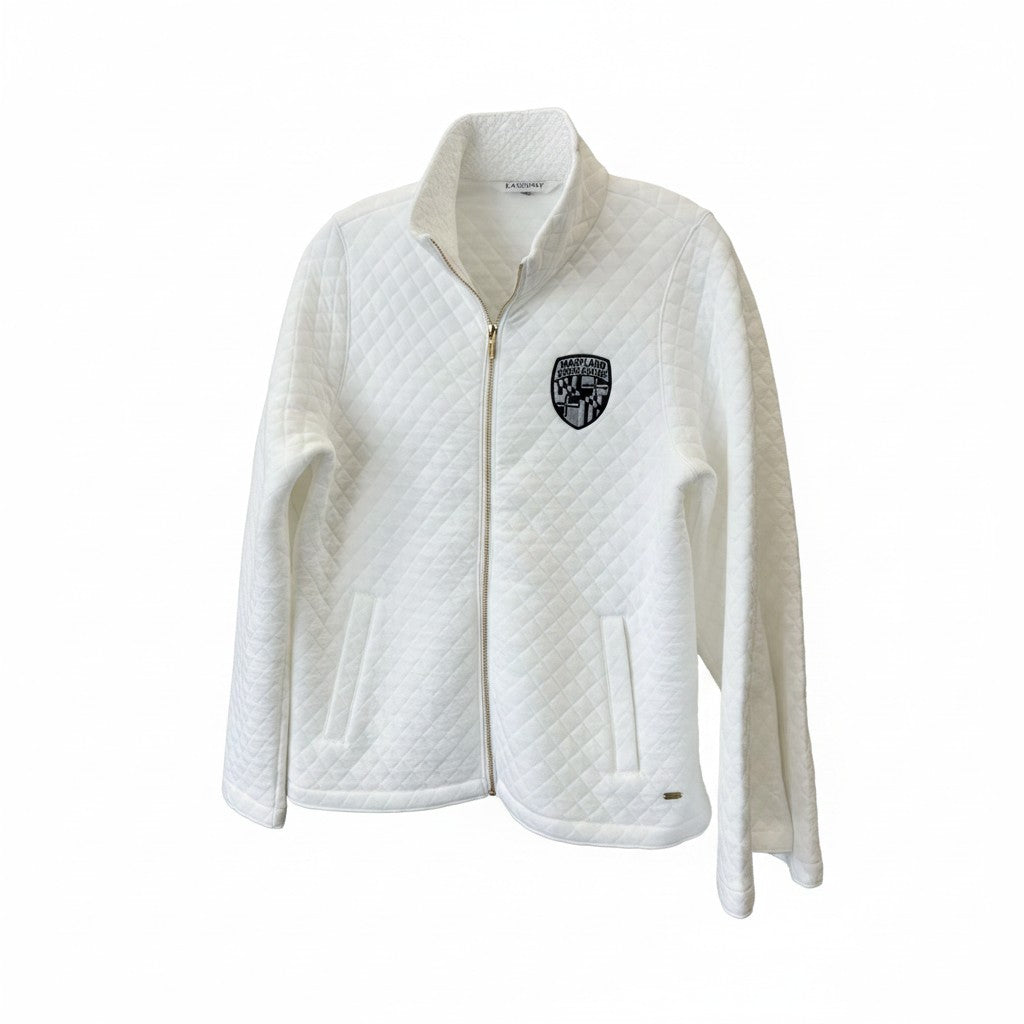 Woman's Quilted Full zip jacket
