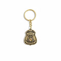 Small Brass Antique Keychain