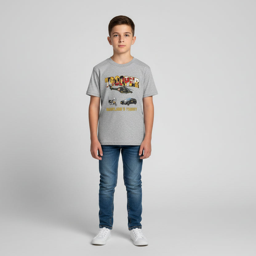 Trooper Vehicle Tee Youth
