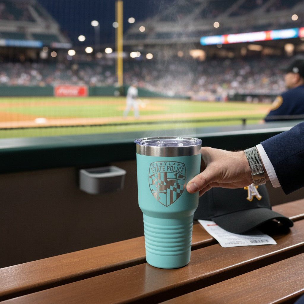 30 oz Tumbler w Shield