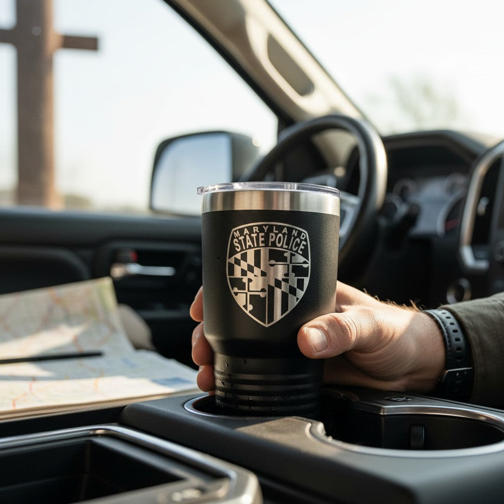 30 oz Tumbler w Shield