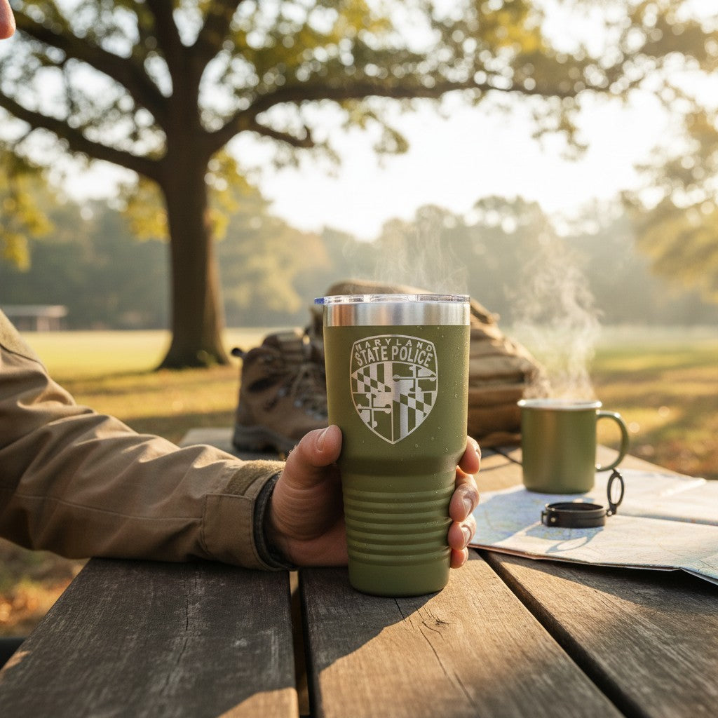 30 oz Tumbler w Shield